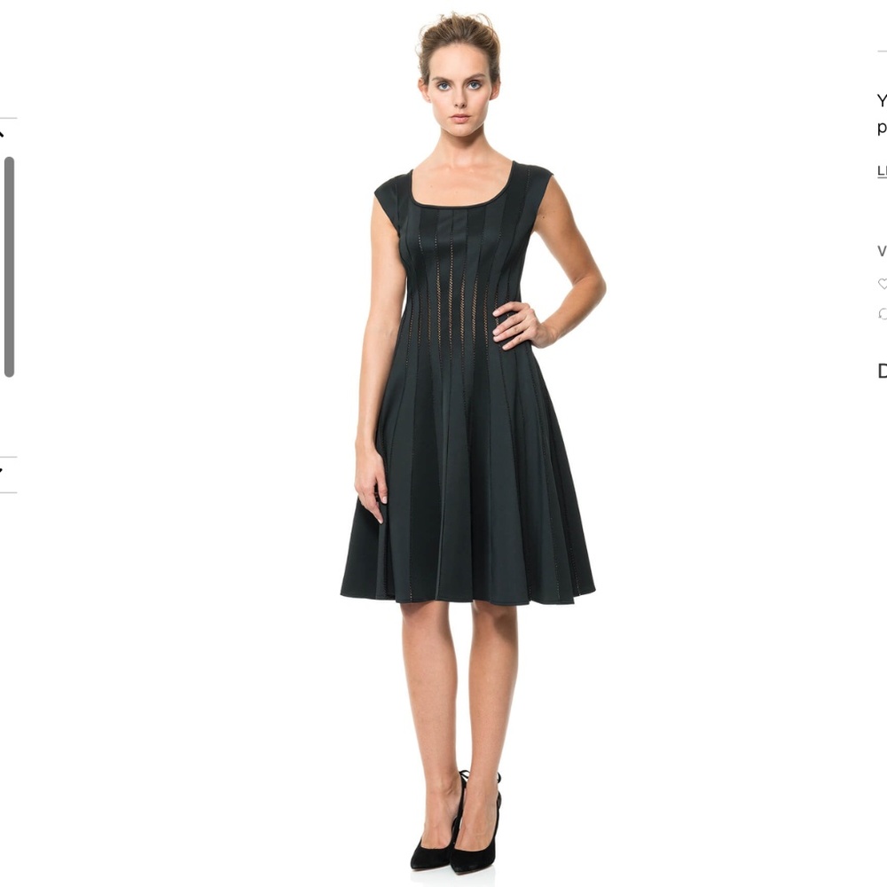 Tadashi Shoji Neoprene Paneled Dress